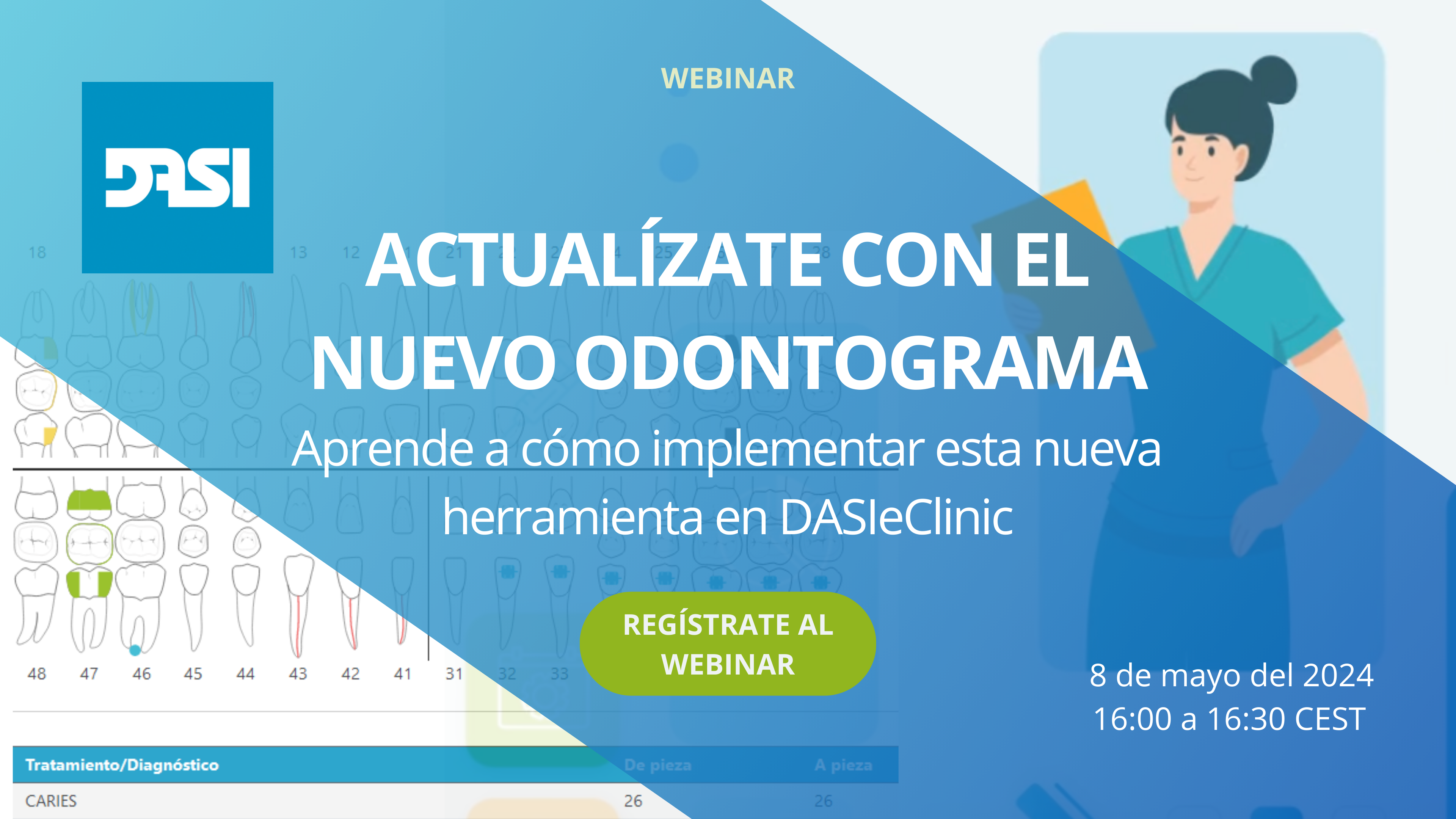 Odontograma en eClinic